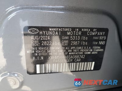 Zdjęcie 12 z 14 samochodu: 2025 HYUNDAI IONIQ 6 LIMITED VIN:KMHM54AA6SA088742 - miniatura