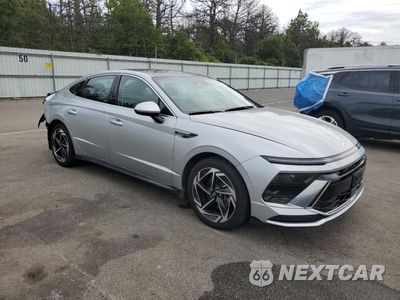 Czwarte zdjęcie samochodu z boku: 2024 HYUNDAI SONATA SEL VIN:KMHL14JA1RA393616 - miniatura