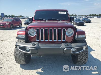 Piąte zdjęcie samochodu w środku: 2021 JEEP WRANGLER UNLIMITED SAHARA VIN:1C4HJXEN9MW613394 - miniatura