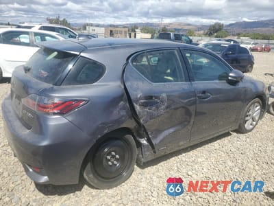 Trzecie zdjęcie samochodu z tyłu: 2014 LEXUS CT 200 VIN:JTHKD5BH2E2174448 - miniatura