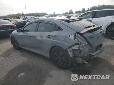 Drugie zdjęcie samochodu z przodu: 2018 HONDA CIVIC EX VIN:SHHFK7H50JU225615 - miniatura