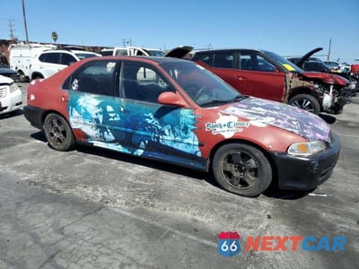 Czwarte zdjęcie samochodu z boku: 1995 HONDA CIVIC EX VIN:JHMEH959XSS004041 - miniatura