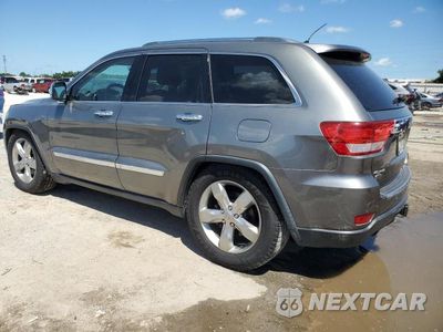 Drugie zdjęcie samochodu z przodu: 2013 JEEP GRAND CHEROKEE OVERLAND VIN:1C4RJFCT1DC545416 - miniatura