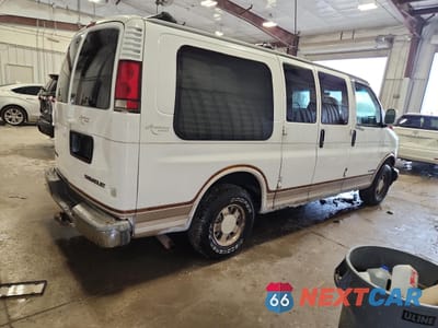 Trzecie zdjęcie samochodu z tyłu: 2000 CHEVROLET EXPRESS G1500 VIN:1GBFG15R2Y1237487 - miniatura