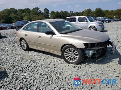 Czwarte zdjęcie samochodu z boku: 2011 HYUNDAI AZERA GLS VIN:KMHFC4DD0BA532816 - miniatura