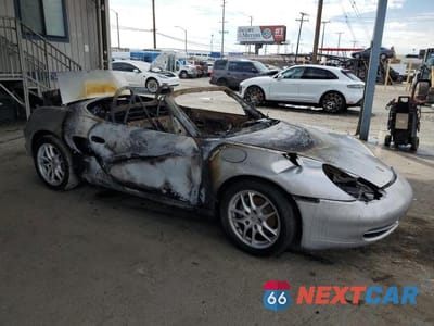 Czwarte zdjęcie samochodu z boku: 2003 PORSCHE BOXSTER VIN:WP0CA29833U624029 - miniatura