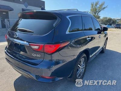 Trzecie zdjęcie samochodu z tyłu: 2020 INFINITI QX60 LUXE VIN:5N1DL0MM9LC538281 - miniatura