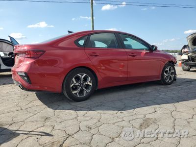 Trzecie zdjęcie samochodu z tyłu: 2020 KIA FORTE FE VIN:3KPF24AD0LE207531 - miniatura