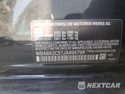 Zdjęcie 12 z 12 samochodu: 2018 BMW 320 XI VIN:WBA8A3C57JA494794 - miniatura
