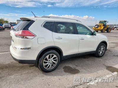 Trzecie zdjęcie samochodu z tyłu: 2015 NISSAN ROGUE S VIN:5N1AT2MV2FC887231 - miniatura