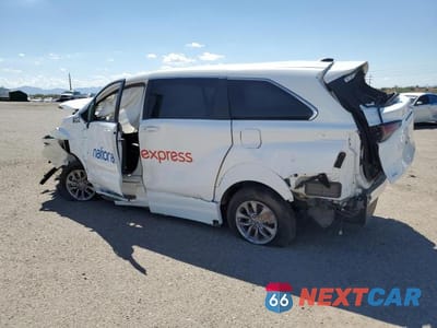 Drugie zdjęcie samochodu z przodu: 2022 TOYOTA SIENNA LE VIN:5TDKSKFC6NS061311 - miniatura