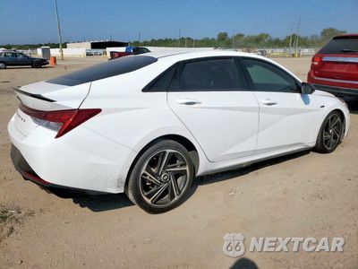 Trzecie zdjęcie samochodu z tyłu: 2023 HYUNDAI ELANTRA N LINE VIN:KMHLR4AFXPU547076 - miniatura
