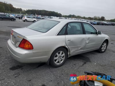 Trzecie zdjęcie samochodu z tyłu: 2000 TOYOTA AVALON VIN:4T1BF28B3YU089796 - miniatura
