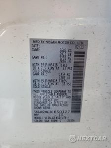 Zdjęcie 13 z 13 samochodu: 2013 NISSAN PATHFINDER S VIN:5N1AR2MN1DC650127 - miniatura