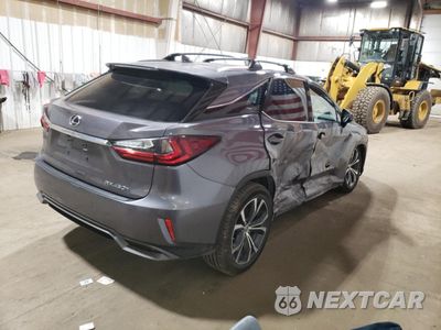 Trzecie zdjęcie samochodu z tyłu: 2016 LEXUS RX 450H BASE VIN:2T2BGMCAXGC006898 - miniatura
