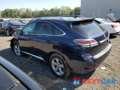Drugie zdjęcie samochodu z przodu: 2013 LEXUS RX 350 BASE VIN:2T2BK1BA4DC174336 - miniatura
