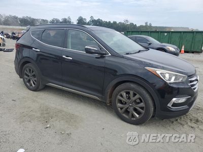 Czwarte zdjęcie samochodu z boku: 2018 HYUNDAI SANTA FE SPORT VIN:5XYZW4LA9JG555798 - miniatura