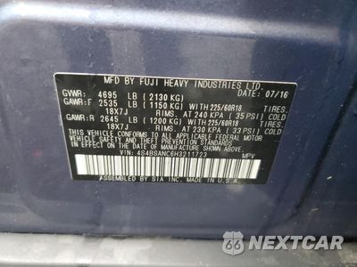Zdjęcie 13 z 13 samochodu: 2017 SUBARU OUTBACK 2.5I LIMITED VIN:4S4BSANC6H3211723 - miniatura
