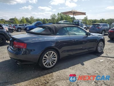 Trzecie zdjęcie samochodu z tyłu: 2012 AUDI A5 PREMIUM PLUS VIN:WAULFAFH9CN001067 - miniatura