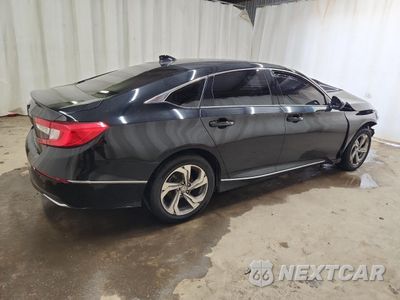 Trzecie zdjęcie samochodu z tyłu: 2018 HONDA ACCORD EX VIN:1HGCV1F48JA092356 - miniatura