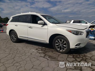Czwarte zdjęcie samochodu z boku: 2013 INFINITI JX35 VIN:5N1AL0MM1DC330237 - miniatura