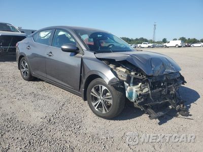 Czwarte zdjęcie samochodu z boku: 2021 NISSAN SENTRA SV VIN:3N1AB8CV1MY295371 - miniatura