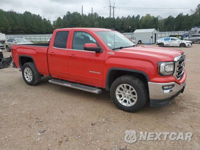 Czwarte zdjęcie samochodu z boku: 2018 GMC SIERRA K1500 SLE VIN:1GTV2MEC7JZ326515 - miniatura