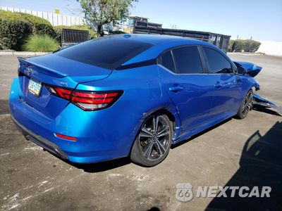 Trzecie zdjęcie samochodu z tyłu: 2022 NISSAN SENTRA SR VIN:3N1AB8DV5NY284387 - miniatura