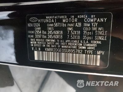 Zdjęcie 13 z 16 samochodu: 2025 HYUNDAI PALISADE SEL VIN:KM8R2DGE0SU895782 - miniatura