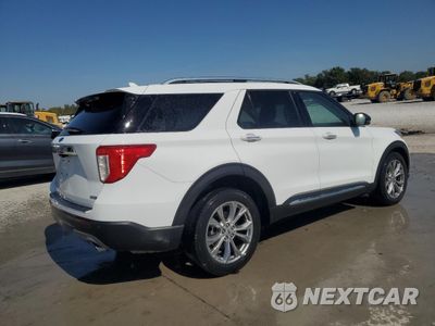 Trzecie zdjęcie samochodu z tyłu: 2020 FORD EXPLORER LIMITED VIN:1FMSK8FH6LGB94295 - miniatura