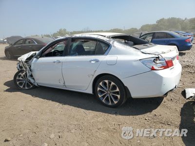 Drugie zdjęcie samochodu z przodu: 2014 HONDA ACCORD SPORT VIN:1HGCR2F51EA196521 - miniatura