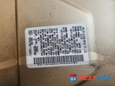 Zdjęcie 13 z 15 samochodu: 2004 NISSAN MURANO SL VIN:JN8AZ08T34W227196 - miniatura