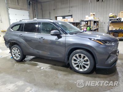 Czwarte zdjęcie samochodu z boku: 2023 TOYOTA HIGHLANDER L VIN:5TDKDRBH1PS016509 - miniatura