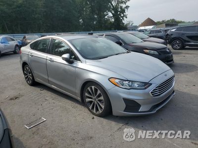 Czwarte zdjęcie samochodu z boku: 2020 FORD FUSION SE VIN:3FA6P0T94LR218789 - miniatura