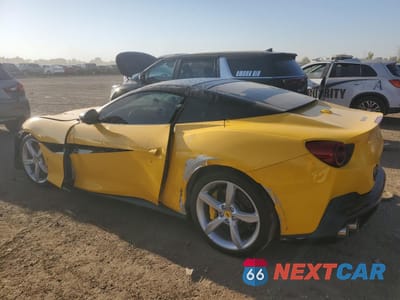 Drugie zdjęcie samochodu z przodu: 2019 FERRARI PORTOFINO VIN:ZFF89FPA1K0242634 - miniatura