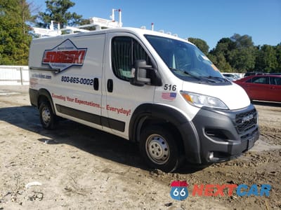 Czwarte zdjęcie samochodu z boku: 2023 RAM PROMASTER CARGO VAN VIN:3C6LRVAG9PE521934 - miniatura