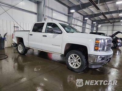 Czwarte zdjęcie samochodu z boku: 2014 CHEVROLET SILVERADO K1500 LT VIN:3GCUKRECXEG565989 - miniatura