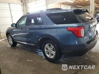 Drugie zdjęcie samochodu z przodu: 2020 FORD EXPLORER XLT VIN:1FMSK8DH4LGC08357 - miniatura