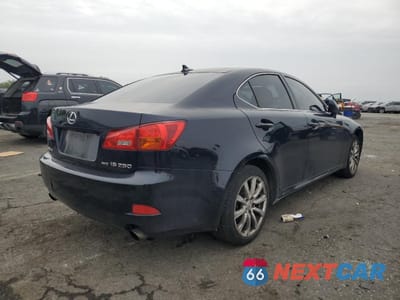 Trzecie zdjęcie samochodu z tyłu: 2008 LEXUS IS 250 VIN:JTHCK262082025667 - miniatura