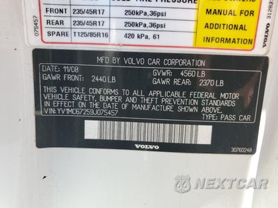 Zdjęcie 13 z 15 samochodu: 2009 VOLVO C70 T5 VIN:YV1MC67259J075457 - miniatura