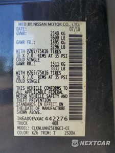 Zdjęcie 13 z 13 samochodu: 2010 NISSAN FRONTIER CREW CAB SE VIN:1N6AD0EVXAC442276 - miniatura