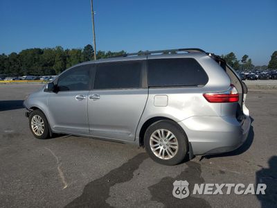 Drugie zdjęcie samochodu z przodu: 2017 TOYOTA SIENNA XLE VIN:5TDYZ3DC5HS796266 - miniatura