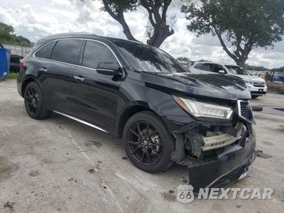 Czwarte zdjęcie samochodu z boku: 2017 ACURA MDX VIN:5FRYD3H34HB014289 - miniatura