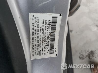 Zdjęcie 13 z 13 samochodu: 2002 HONDA CR-V EX VIN:JHLRD78842C090482 - miniatura