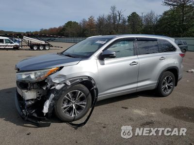 2016 TOYOTA HIGHLANDER XLE 5TDJKRFH6GS261883 - główne zdjęcie licytacji z USA - miniatura