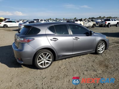 Trzecie zdjęcie samochodu z tyłu: 2015 LEXUS CT 200 VIN:JTHKD5BH9F2219144 - miniatura