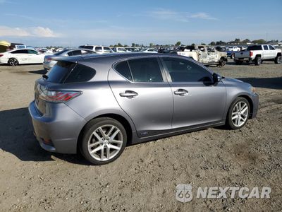 Trzecie zdjęcie samochodu z tyłu: 2015 LEXUS CT 200 VIN:JTHKD5BH9F2219144 - miniatura