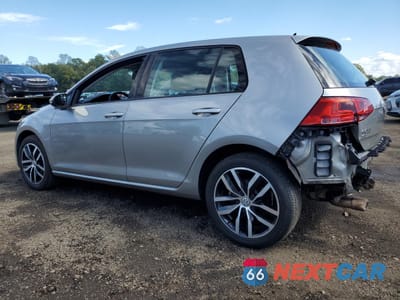 Drugie zdjęcie samochodu z przodu: 2017 VOLKSWAGEN GOLF S VIN:3VW217AU5HM058823 - miniatura