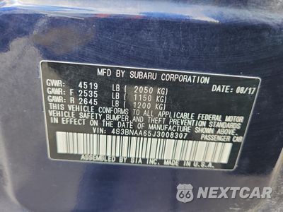 Zdjęcie 13 z 14 samochodu: 2018 SUBARU LEGACY 2.5I VIN:4S3BNAA65J3008307 - miniatura