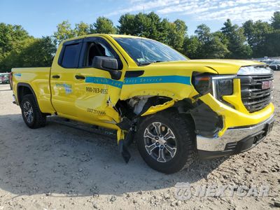 Czwarte zdjęcie samochodu z boku: 2023 GMC SIERRA K1500 VIN:1GTRUAED2PZ275243 - miniatura